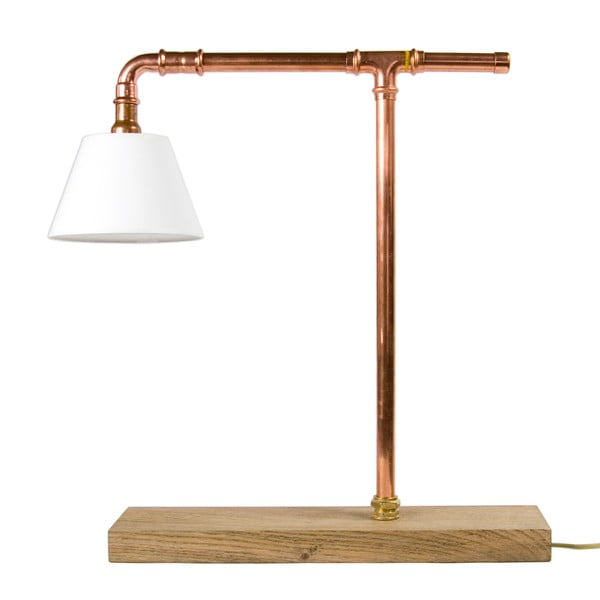 Stolní lampa Gie El Home Copper Wood