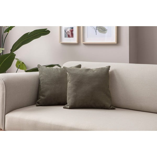 Manšestrové povlaky na polštáře v sadě 2 ks 43x43 cm – Mioli Decor-image-4