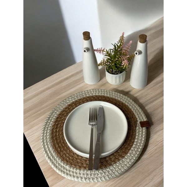 Prostírání z juty ø 33 cm Wicker – Mila Home Luxury-image-1