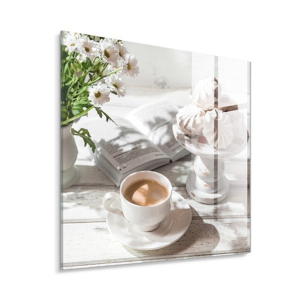 Skleněný obraz 30x30 cm Meringue – Styler-image-4