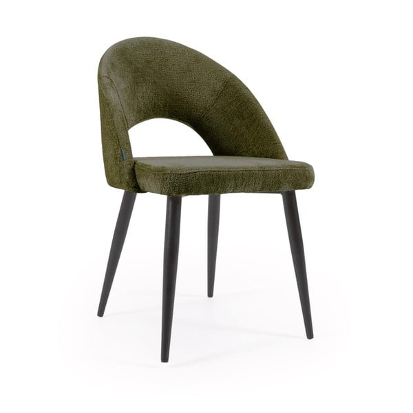 Zelené jídelní židle v sadě 4 ks Mael – Kave Home