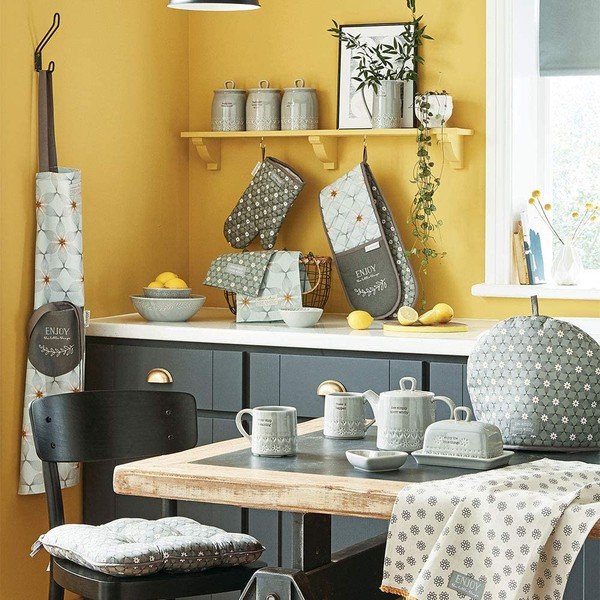 Sada 3 bavlněných kuchyňských utěrek Cooksmart ® Purity-image-2