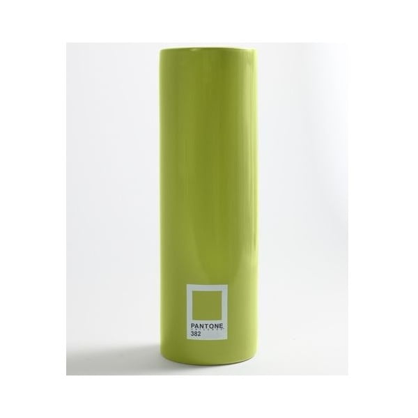 Váza Pantone Cylinder Green, 20 cm