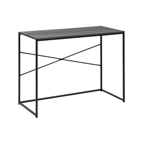 Černý konzolový stolek 100x45 cm Seaford - Actona-image-2