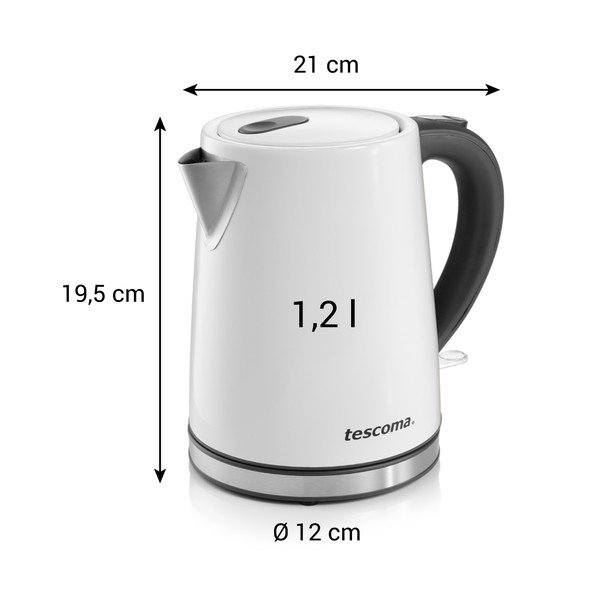 Bílá rychlovarná konvice 1.2 l GrandChef – Tescoma-image-3