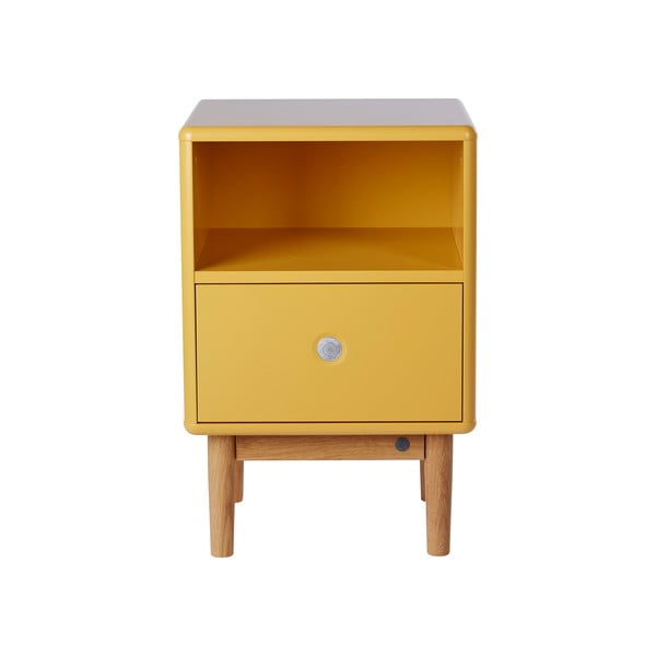Noční stolek v hořčicové barvě Color Box – Tom Tailor
