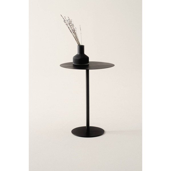 Kovový kulatý odkládací stolek ø 40 cm Heby – Jotex-image-1