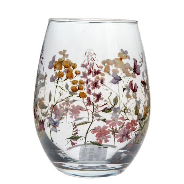 Sklenice 420 ml Flowers – Dakls