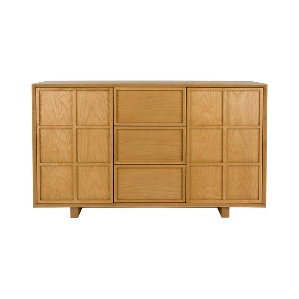 Komoda z jasanového dřeva v přírodní barvě 120x70x45 cm Raster – Zuiver