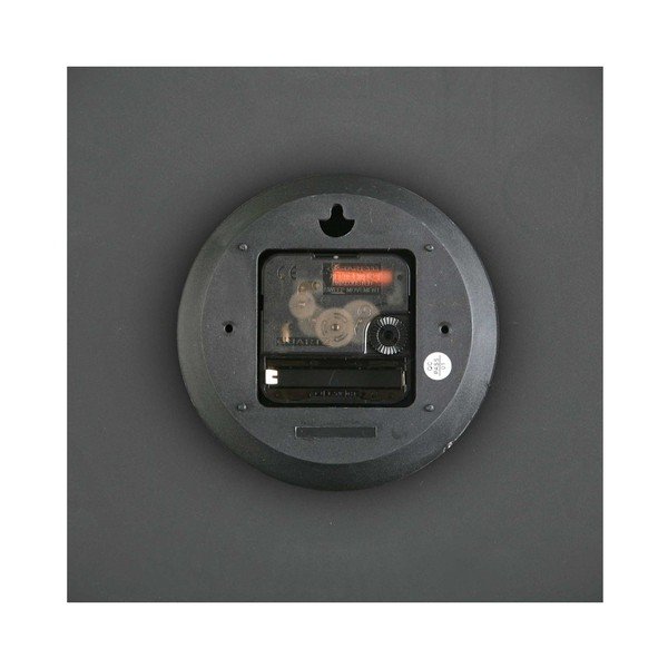 Černé nástěnné hodiny Versa In Time, ⌀ 32,7 cm-image-2