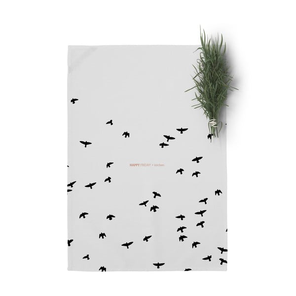 Sada 2 bavlněných kuchyňských utěrek Happy Friday Basic Delicate, 70 x 50 cm-image-2