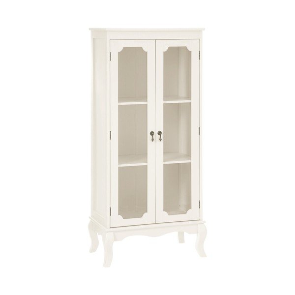 Bílá vitrína 58x131x32 cm Marcella – Premier Housewares