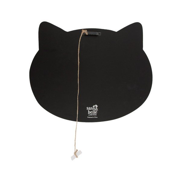 Nástěnná popisovací tabule s křídou Sass & Belle Sweet Black Cat-image-1