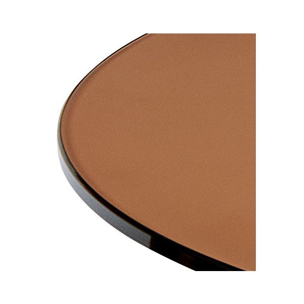Hnědý ocelový kulatý konferenční stolek ø 45 cm Dunsley – Actona-image-1