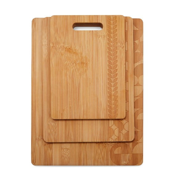 Bambusová prkénka v sadě 3 ks 30x39.5 cm – Cooksmart ®