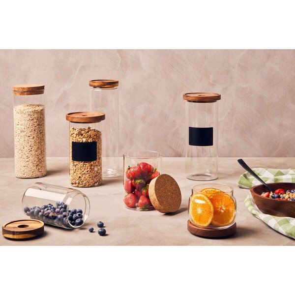Skleněná dóza na potraviny Tromso – Premier Housewares-image-2