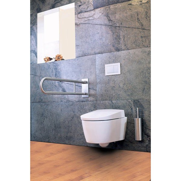 Nástěnné madlo do koupelny z nerezové oceli 83 cm Handicap – Sapho-image-4