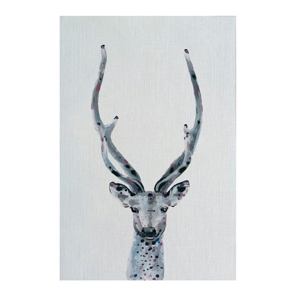 Obraz Marmont Hill Long Horns, 45 x 30 cm