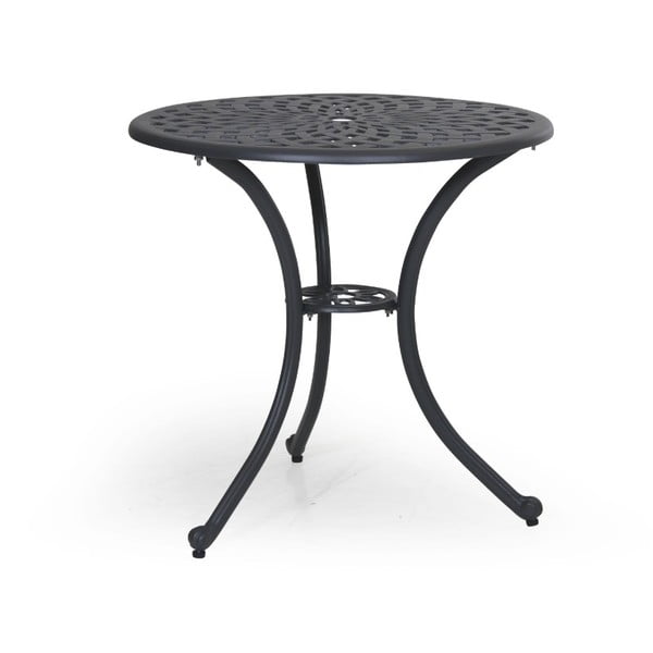 Šedý zahradní stolek Brafab Arras, ∅ 70 cm
