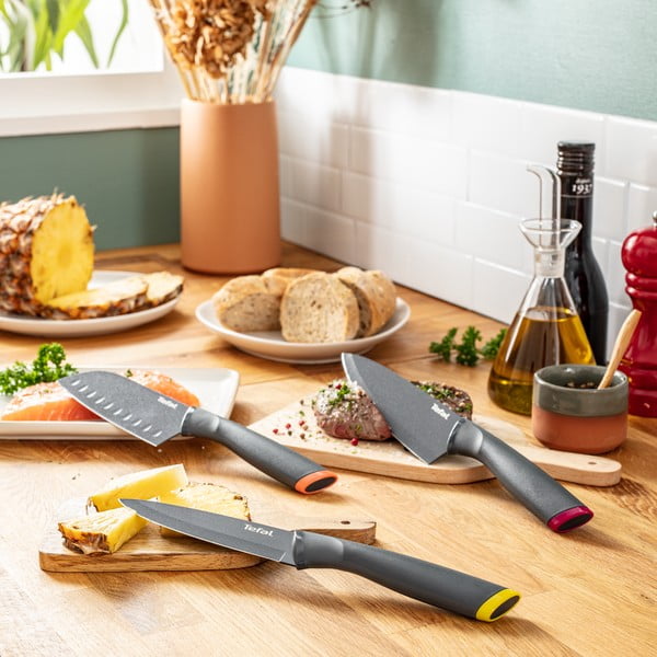 Santoku nůž z nerezové oceli FreshKitchen – Tefal-image-1