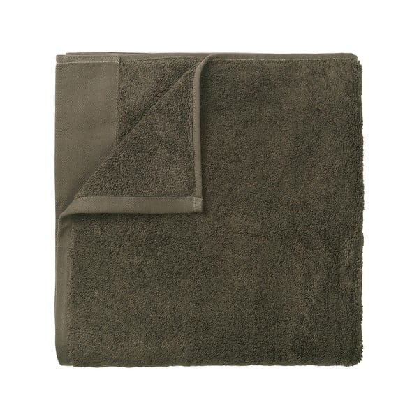 Zelený bavlněný ručník Blomus, 50 x 100 cm