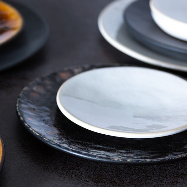 Bílý dezertní  talíř z kameniny ø 16 cm Roda – Costa Nova-image-1