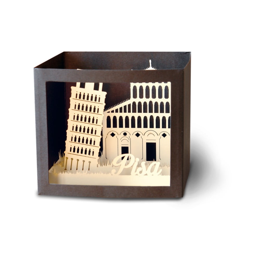 3D pohlednice W-Lamp Pisa