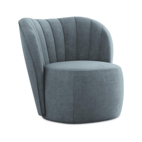 Modré žinylkové křeslo Keloa – Makamii