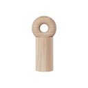Dřevěný mlýnek na pepř a sůl v přírodní barvě Hoop – OYOY Living Design