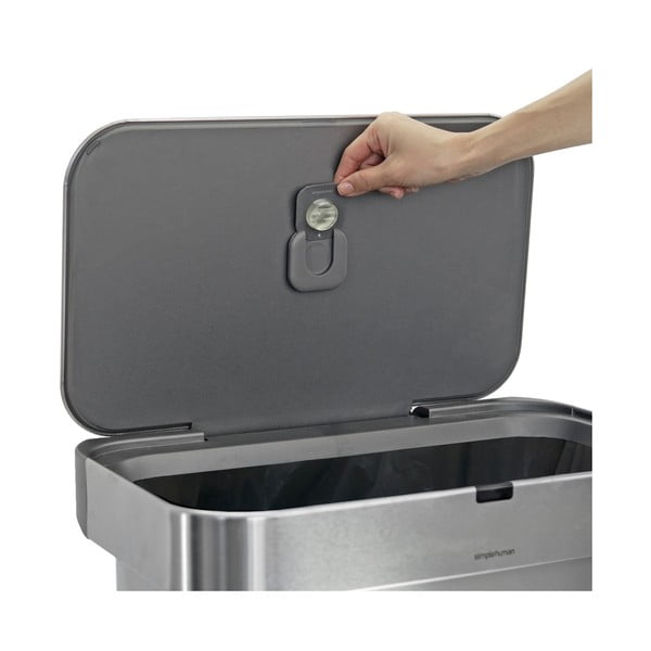 Set držáku a dvou pohlcovačů pachů do odpadkového koše - simplehuman-image-1