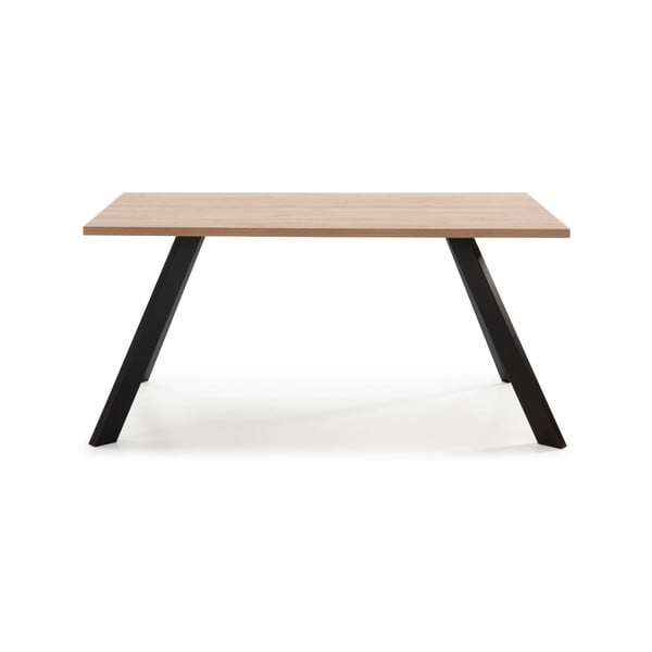 Jídelní stůl s deskou v dubovém dekoru 90x160 cm Texas – Marckeric-image-3