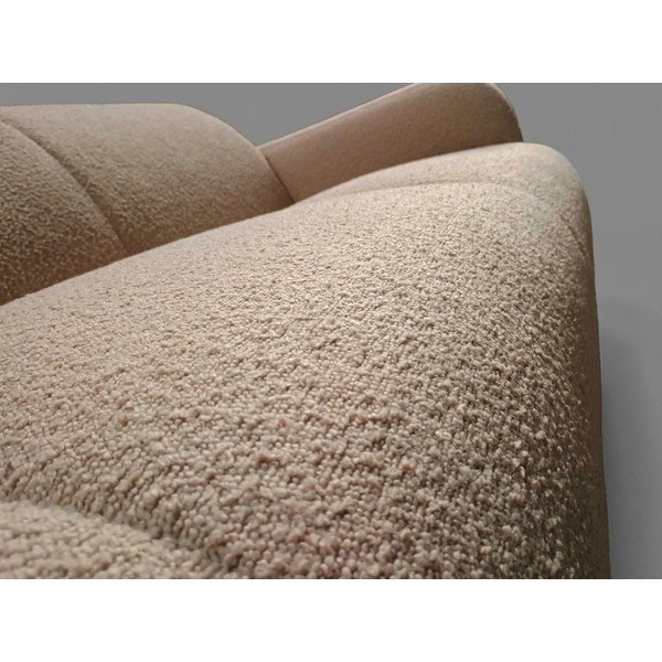 Béžová pohovka z textilie bouclé 235 cm Molino - II. jakost – Micadoni -image-3