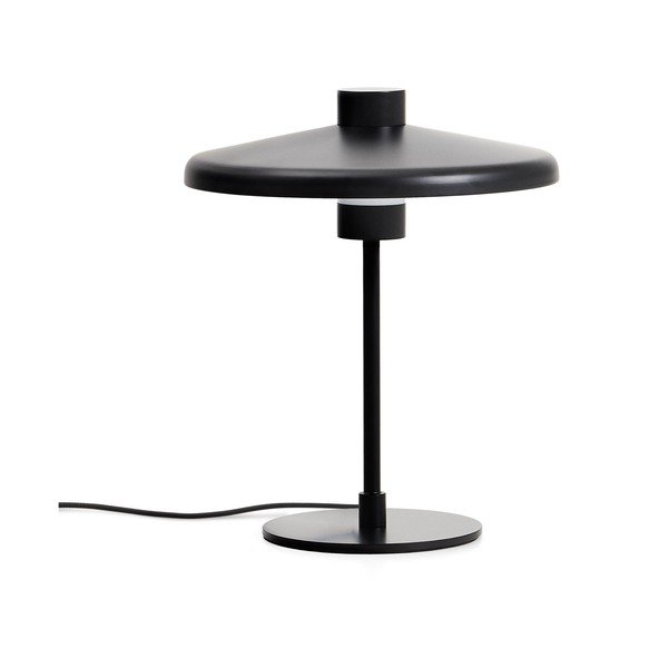 Černá stolní lampa s kovovým stínidlem (výška 32,5 cm) Nuvira – Kave Home