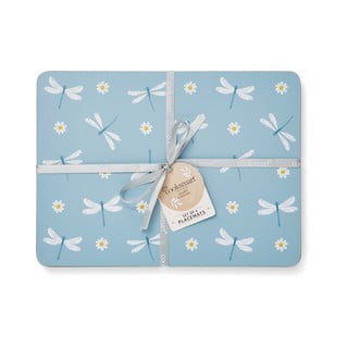 Korkovo-papírové prostírání 4 ks 21.5x29 cm English Meadow – Cooksmart ®