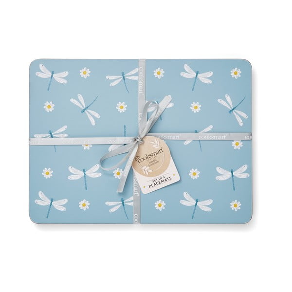 Korkovo-papírové prostírání 4 ks 21.5x29 cm English Meadow – Cooksmart ®-image-1