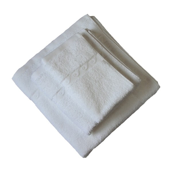 Ručník Wave 50x30, bílý-image-2