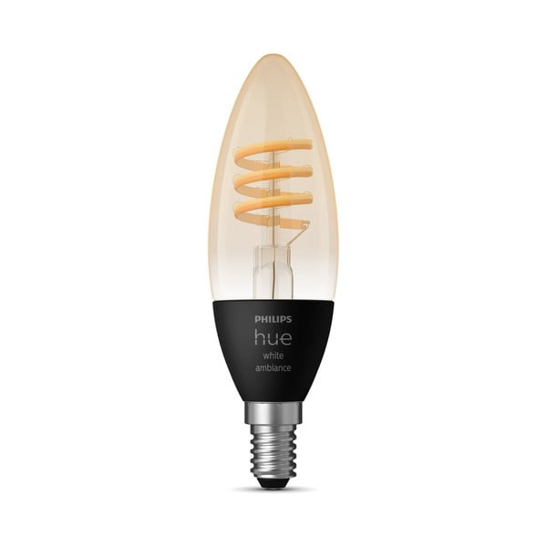 Filamentová smart žárovka E14, 5 W White ambiance – Philips Hue