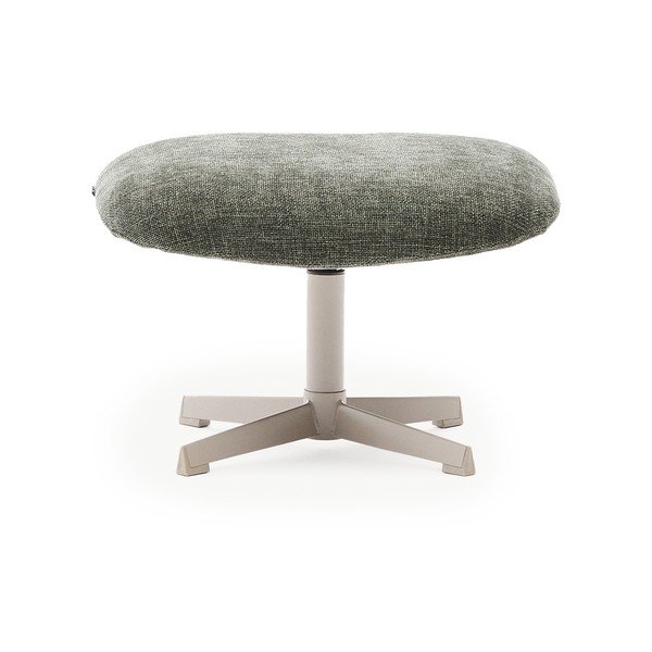 Zelená žinylková podnožka Teryl – Kave Home-image-2