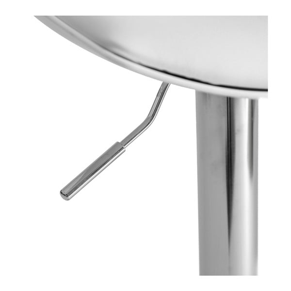 Bílé barové židle s nastavitelnou výškou z imitace kůže v sadě 2 ks (výška sedáku 56,5 cm) – Casa Selección-image-4