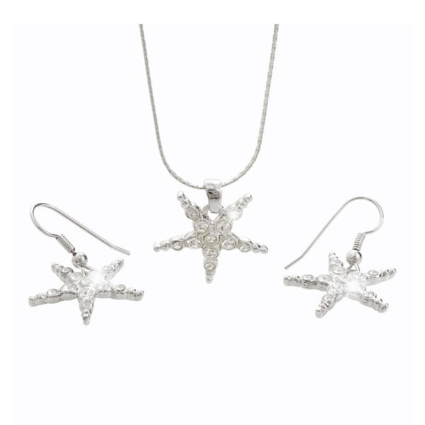 Set náhrdelníků a náušnic s krystaly Swarovski® Yasmine Stars