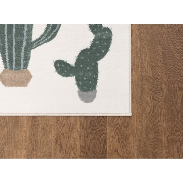 Zelený/slonovinový dětský koberec 80x150 cm Cacto Malachite – FD-image-3