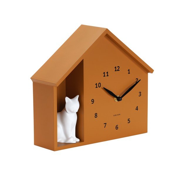 Nástěnné hodiny Sitting Cat – Karlsson-image-1