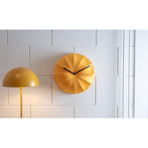 Žlutá stojací lampa Leitmotiv Bennet, výška 150 cm-image-1