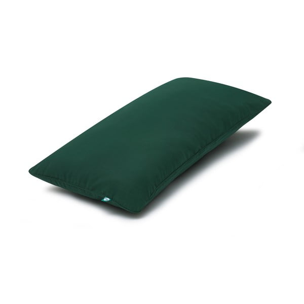 Tmavě zelený povlak na polštář Mumla Basic, 30 x 60 cm