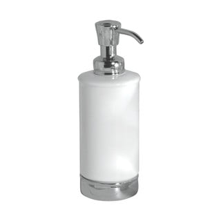 Bílý zásobník na mýdlo s pumpičkou iDesign York