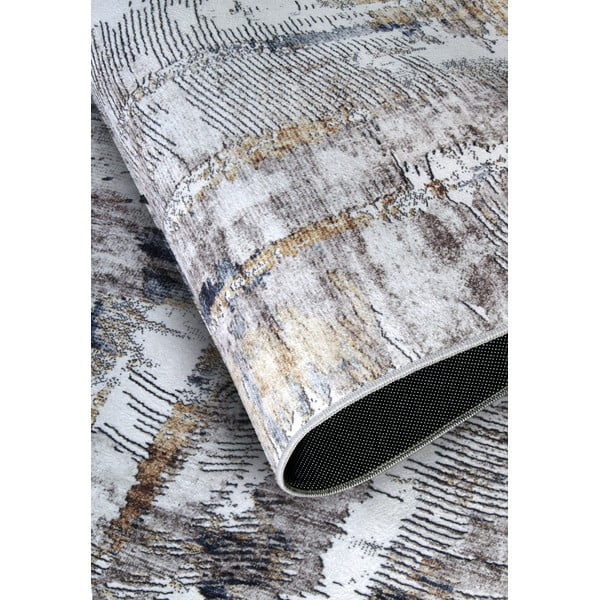 Světle šedý koberec 200x290 cm Malard Anthracite Gold – Elle Decoration-image-3