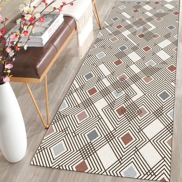 Běhoun Floorita Diamond Multi, 60 x 190 cm-image-1