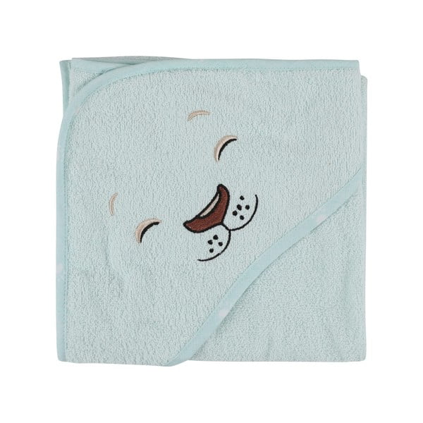 Bavlněný dětský župan v mentolové barvě velikost 1-2 roky Aslan – Foutastic-image-2