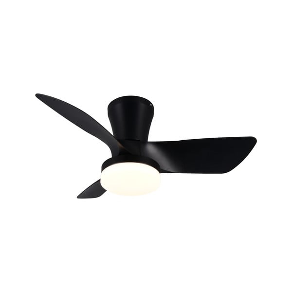 Černé LED stropní svítidlo Randers – Trio-image-2