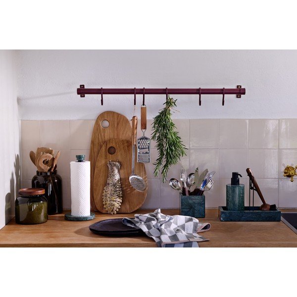 Vínový nástěnný věšák nerezový 70 cm Hang-It – Mette Ditmer Denmark-image-4